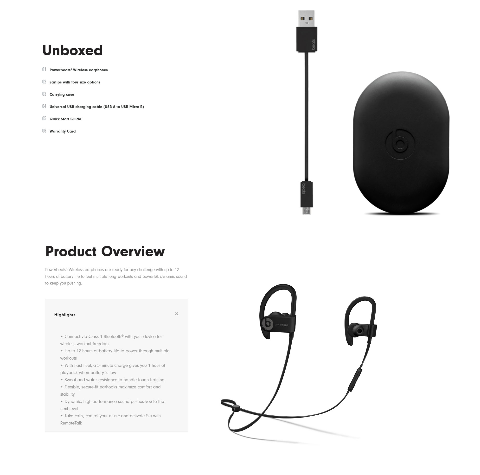 powerbeats3 wireless earphones warranty